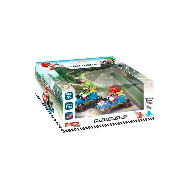 Carrera Zestaw pojazdów Mario Kart Mach 8 Twinpack pull back