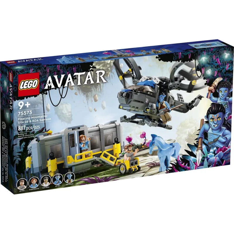 LEGO 75573 Avatar Latające góry: stanowisko 26 i Samson ZPZ