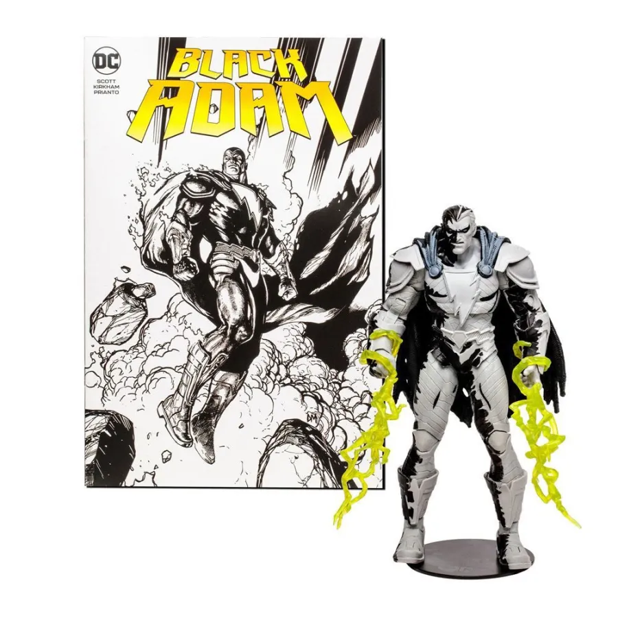 Figurka Black Adam with Black Adam Comic Line Art Variant DC Direct