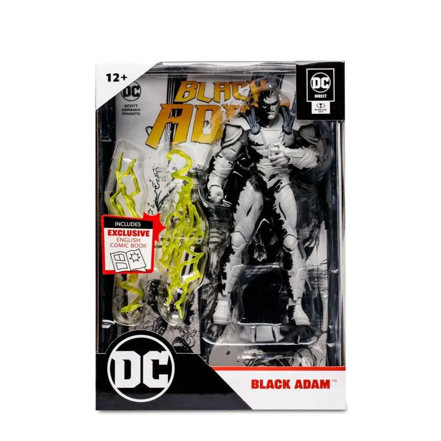 Figurka Black Adam with Black Adam Comic Line Art Variant DC Direct