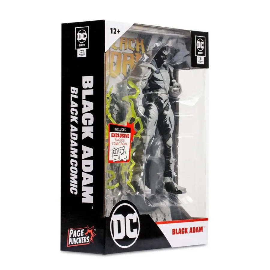 Figurka Black Adam with Black Adam Comic Line Art Variant DC Direct