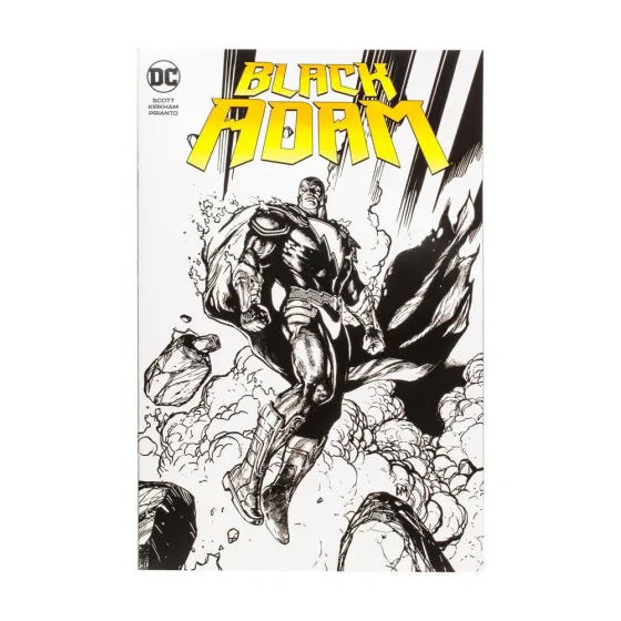 Figurka Black Adam with Black Adam Comic Line Art Variant DC Direct