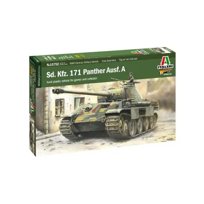 Italeri 15752 1:56 WWII Sd.Kfz.171 Panther Ausf.A