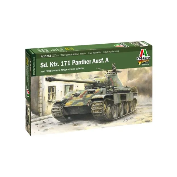 Italeri 15752 1:56 WWII Sd.Kfz.171 Panther Ausf.A