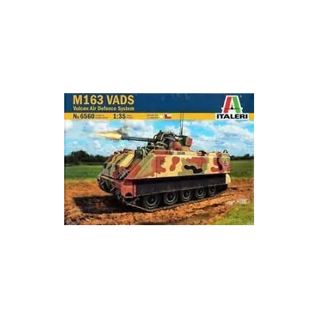 Italeri 6560 M163 VADS Vulcan Air Defence System Skala 1:35