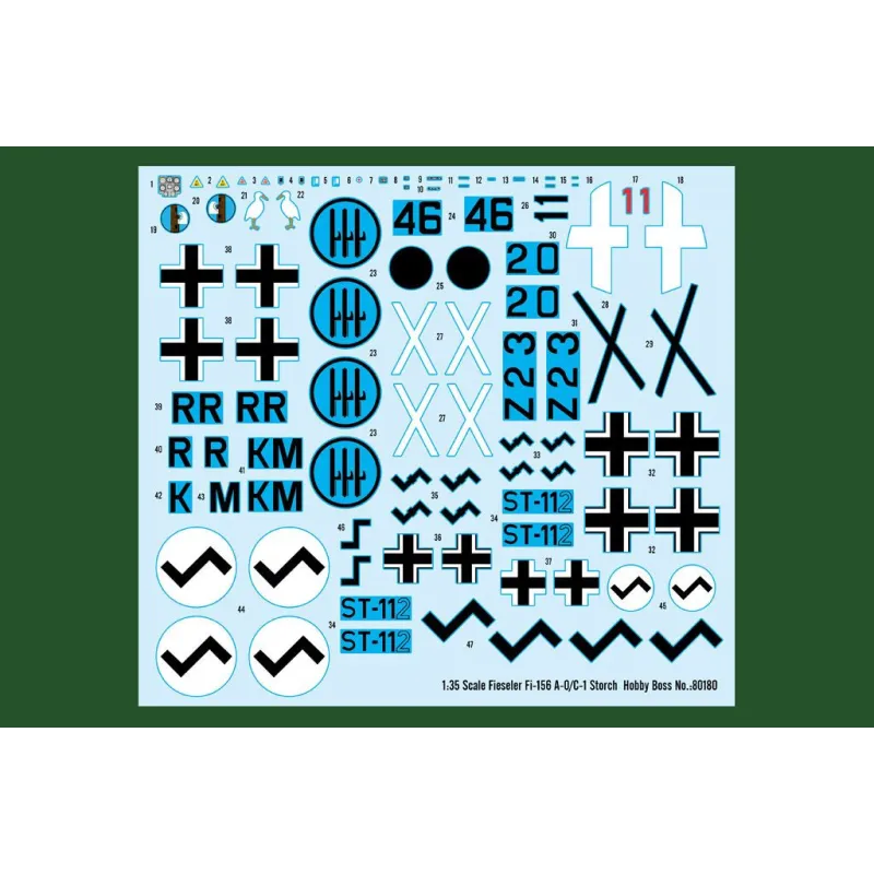 Hobby Boss 80180 1:35 Fieseler Fi-156 A-0/C-1 Storch