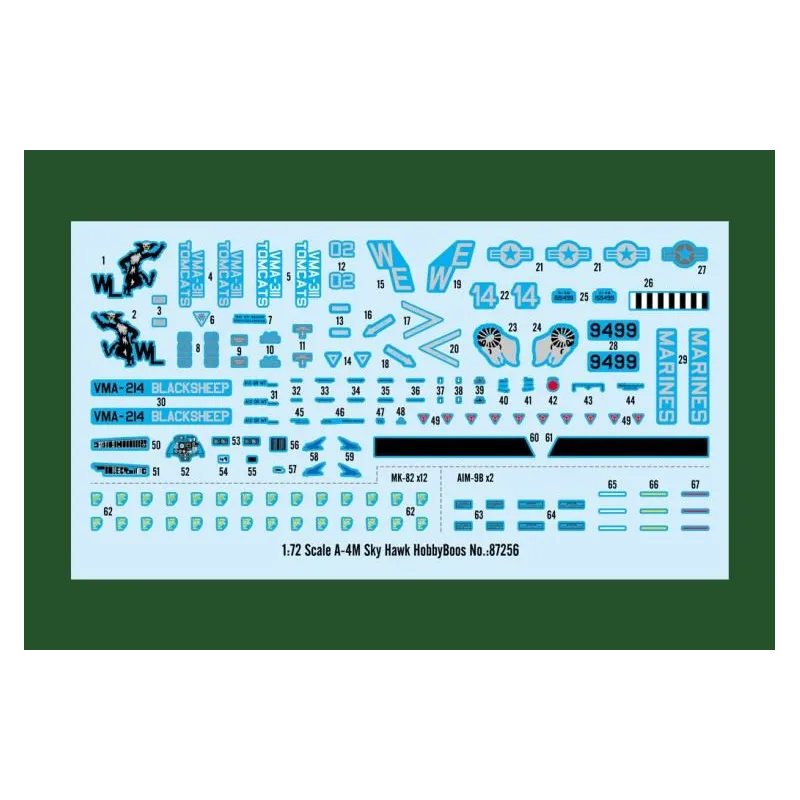 Hobby Boss 87256 1:72 A-4M Skyhawk