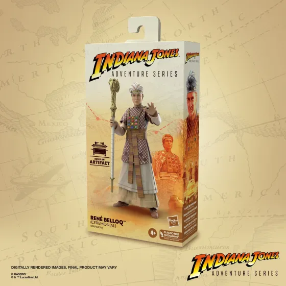 Figurka F6064 Rene Belloq Ceremonial 15 cm Indiana Jones Adventure Series