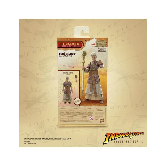 Figurka F6064 Rene Belloq Ceremonial 15 cm Indiana Jones Adventure Series