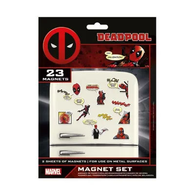Deadpool Magnet Set zestaw 23 magnesów na lodówkę