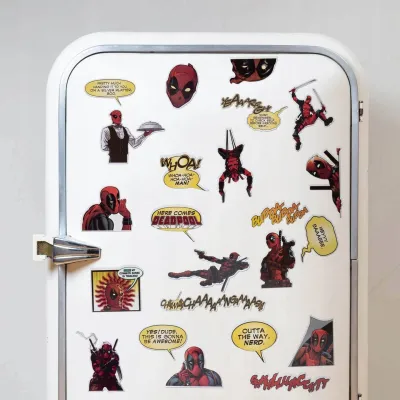 Deadpool Magnet Set zestaw 23 magnesów na lodówkę