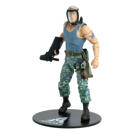 Figurka akcji Disney: Avatar Colonel Miles Quaritch 18 cm