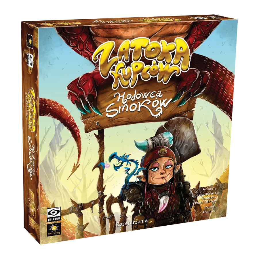 Zatoka kupców: Hodowca Smoków gra planszowa