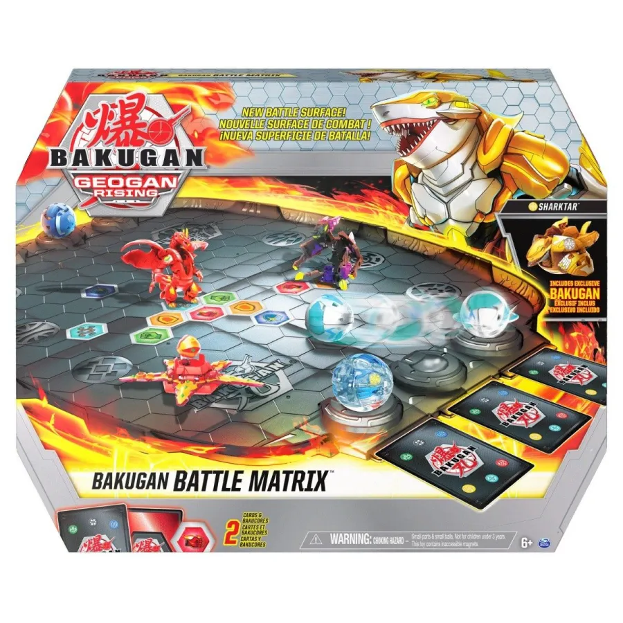 Zestaw figurek Arena walki Bakugan Geogan Rising