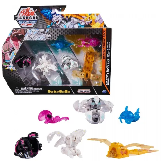 Figurki Bakugan Evolution zestaw startowy