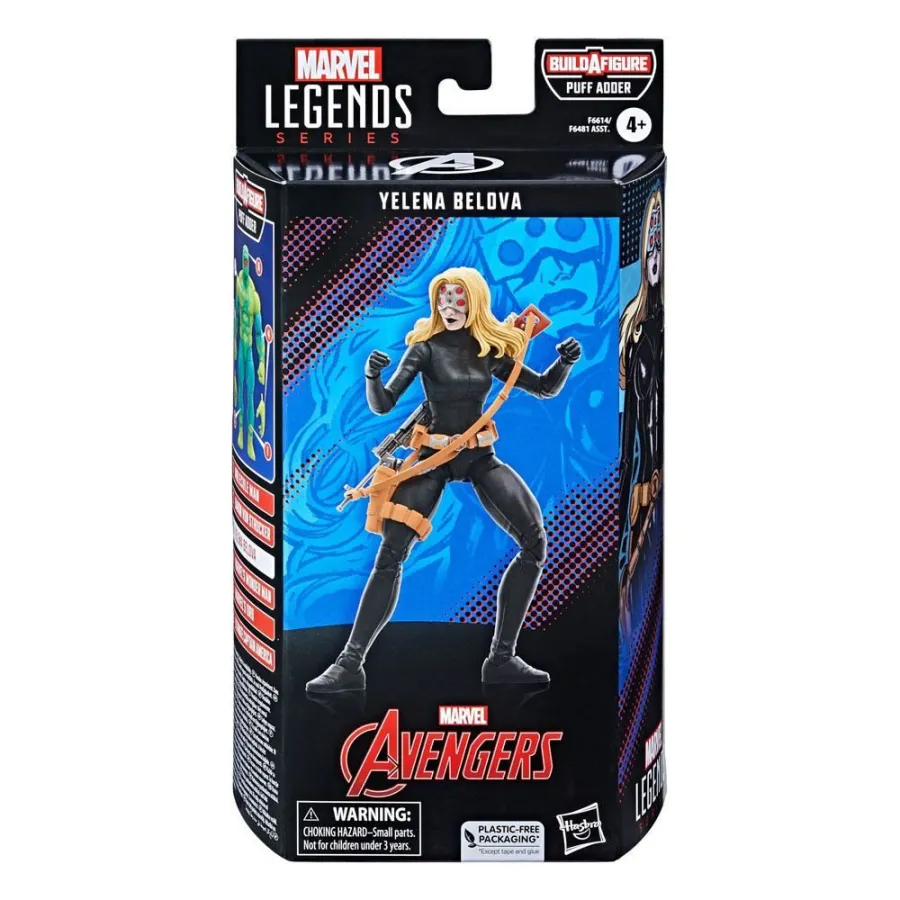 Figurka F6614 Yelena Belova Black Widow 15 cm Marvel Legends Series Classic