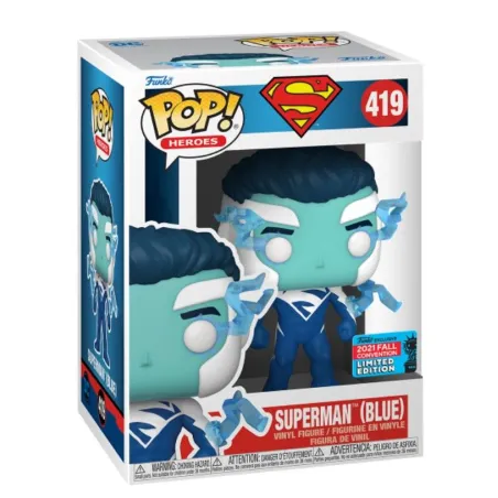 Figurka Funko POP Heroes: DC Superman Blue NYCC Exclusive 419