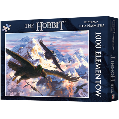 Puzzle Hobbit: Bilbo i orły 1000 elementów