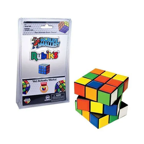 World's Smallest: Kostka Rubika