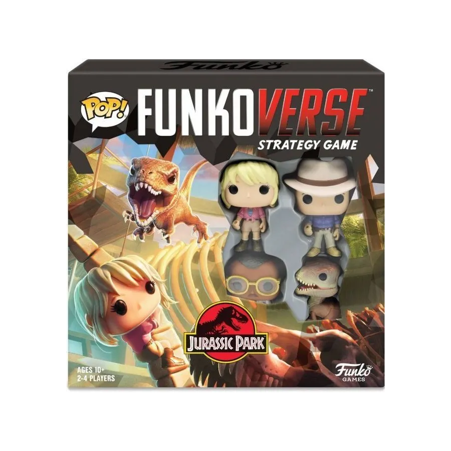 Gra planszowa POP! Funkoverse: Jurassic Park Base Set 100