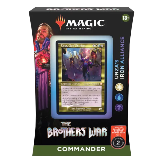 Magic the Gathering: Brothers' War Commander Urza's Iron Alliance