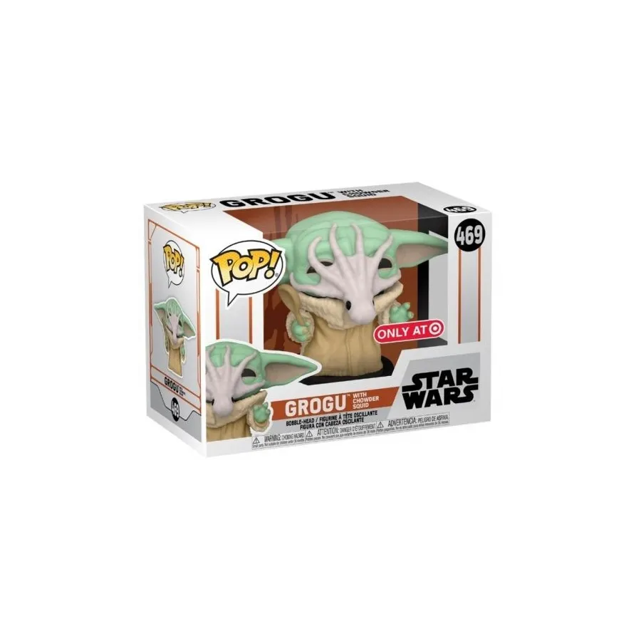 Funko POP Grogu with Chowder Squid 9 cm Exclusive Star Wars: The Mandalorian