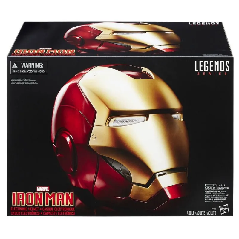 Marvel Legends Gear Electronic Helmet Iron Man