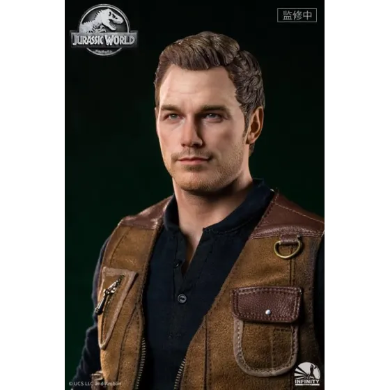 Figurka Owen and Baby Blue 52 cm Limited Edition 1/4 Jurassic World: Fallen Kingdom