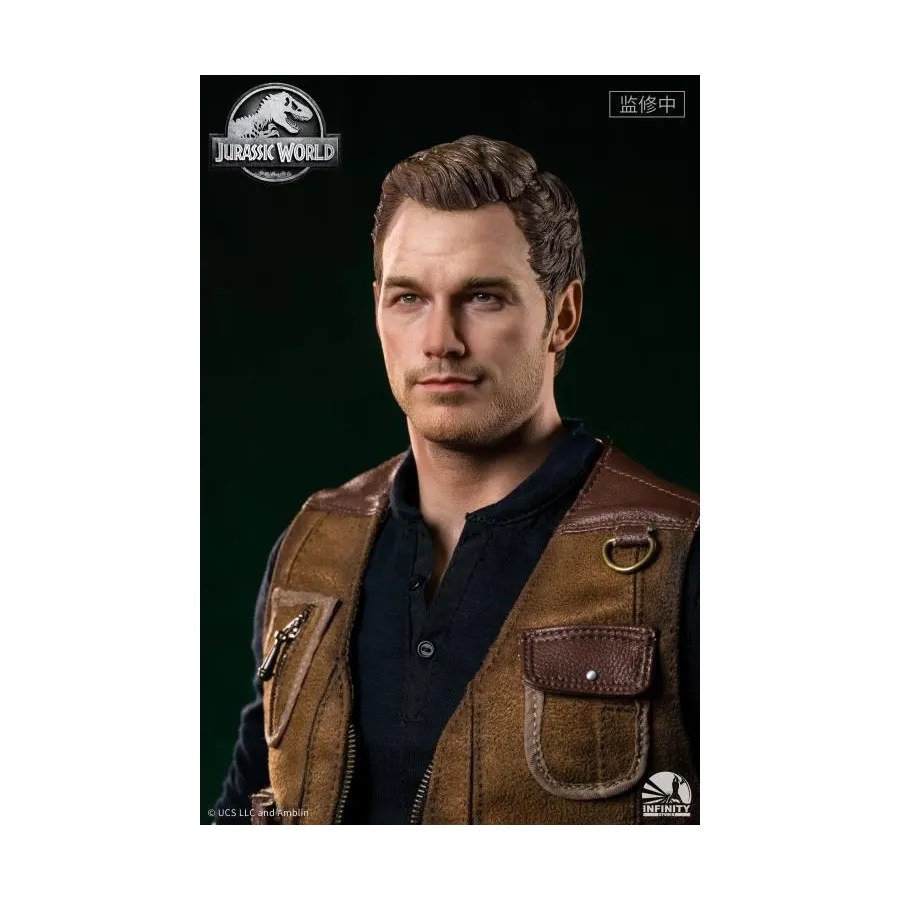 Figurka Owen and Baby Blue 52 cm Limited Edition 1/4 Jurassic World: Fallen Kingdom