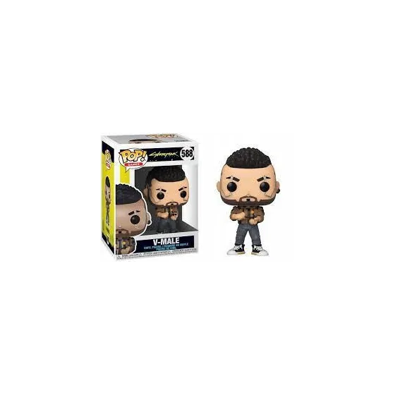 Funko POP Cyberpunk 2077 Games Vinyl Figure V-Male nr 588