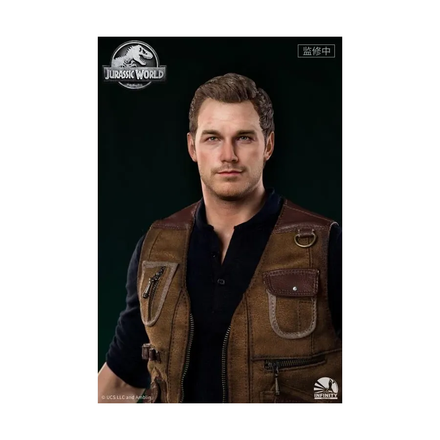 Figurka Owen and Baby Blue 52 cm Limited Edition 1/4 Jurassic World: Fallen Kingdom