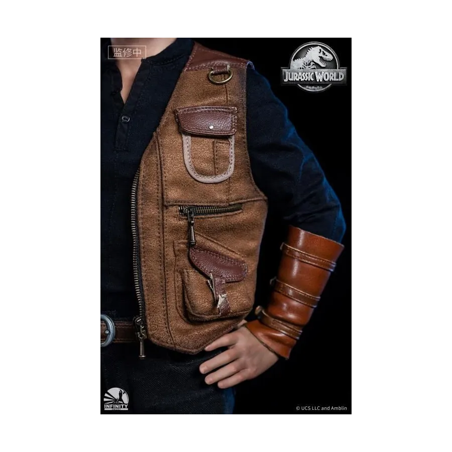 Figurka Owen and Baby Blue 52 cm Limited Edition 1/4 Jurassic World: Fallen Kingdom