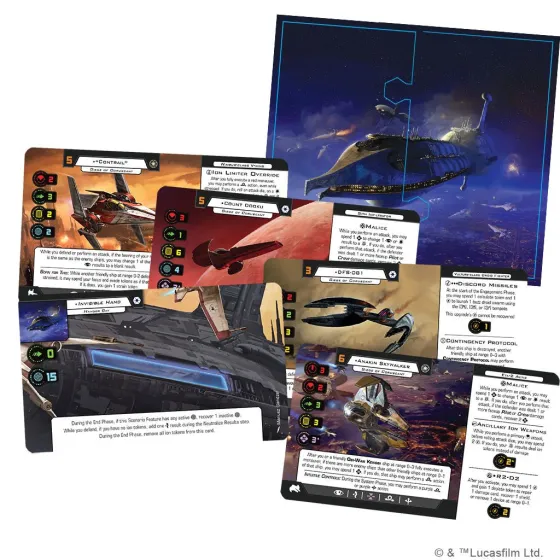 X-Wing 2nd ed.: Siege of Coruscant Scenario Pack