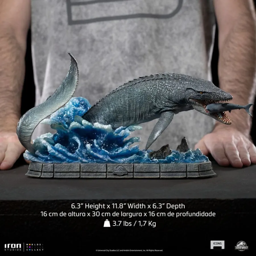 Figurka Mosasaurus 16 cm Jurassic World Icons
