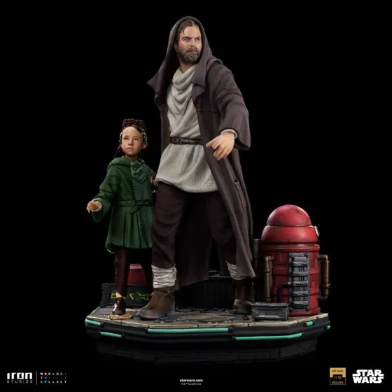 Figurka Obi-Wan & Young Leia 20 cm Star Wars: Obi-Wan Kenobi Deluxe Art Scale 1/10