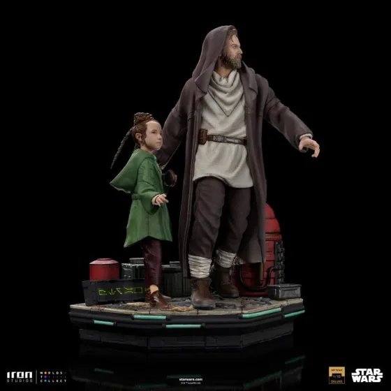 Figurka Obi-Wan & Young Leia 20 cm Star Wars: Obi-Wan Kenobi Deluxe Art Scale 1/10