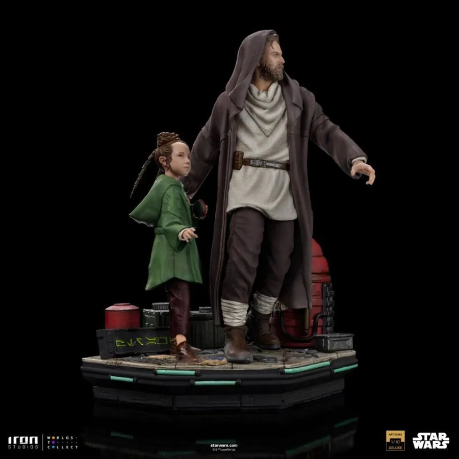 Figurka Obi-Wan & Young Leia 20 cm Star Wars: Obi-Wan Kenobi Deluxe Art Scale 1/10