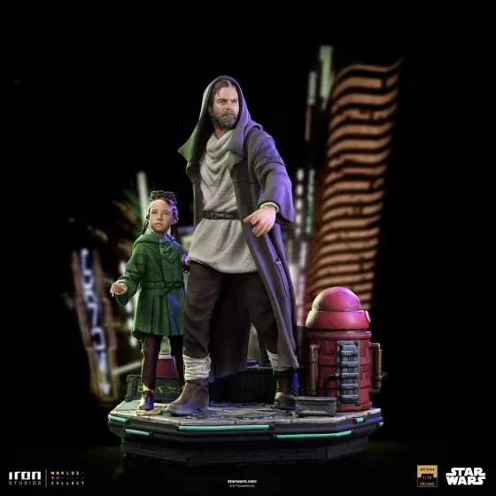 Figurka Obi-Wan & Young Leia 20 cm Star Wars: Obi-Wan Kenobi Deluxe Art Scale 1/10