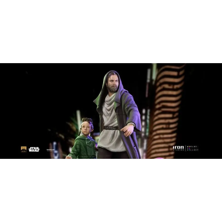 Figurka Obi-Wan & Young Leia 20 cm Star Wars: Obi-Wan Kenobi Deluxe Art Scale 1/10