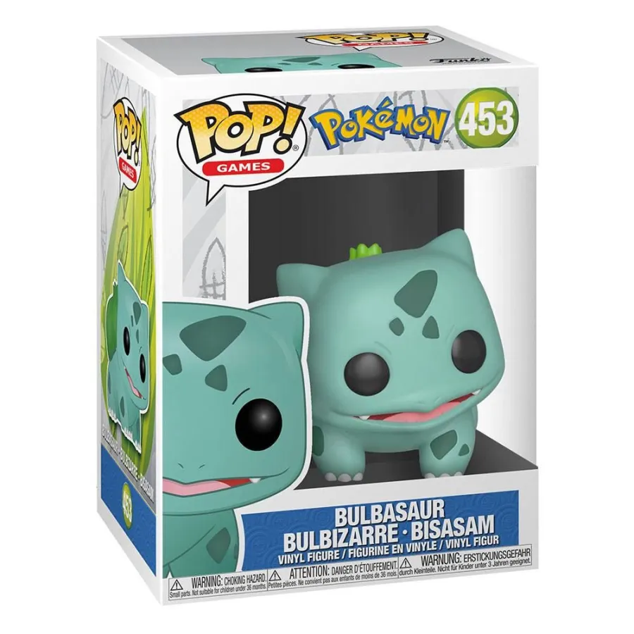Funko POP Bulbasaur EMEA 9 cm Pokemon Games 453