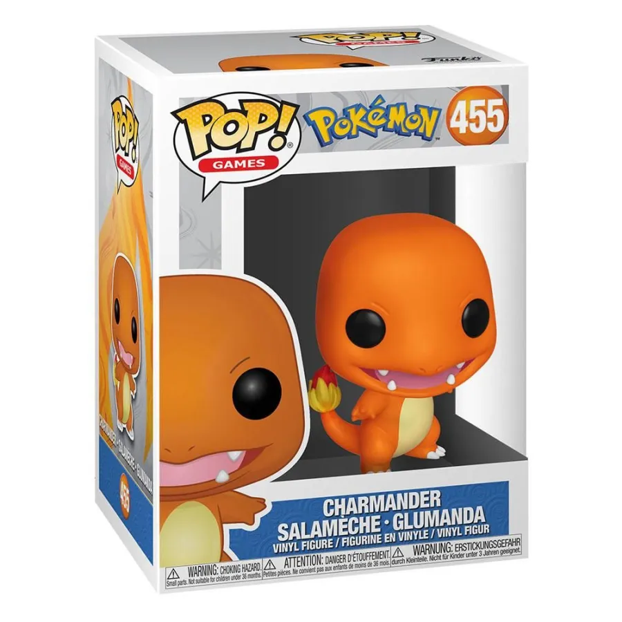 Funko POP Charmander EMEA 9 cm Pokemon Games 455