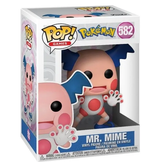 Funko POP Mr. Mime 9 cm Pokemon Games 582