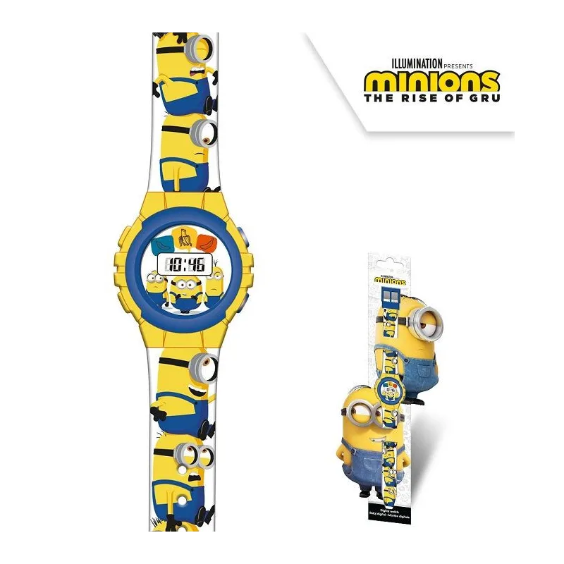 Minions Digital Watch Zegarek cyfrowy Minionki MS10047
