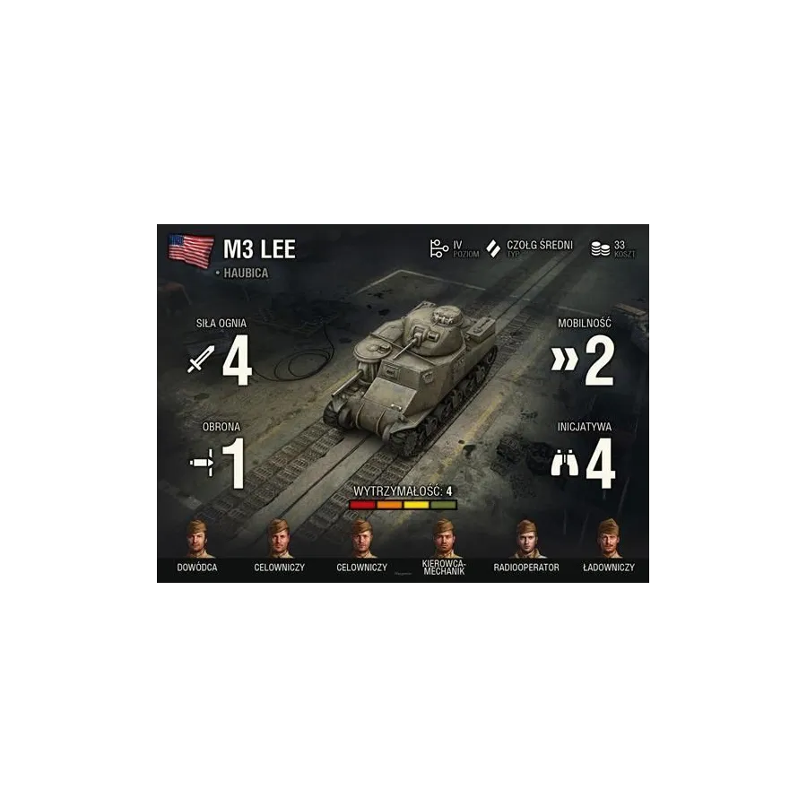 World of Tanks Expansion: M3 Lee wersja PL WOT03-EUR