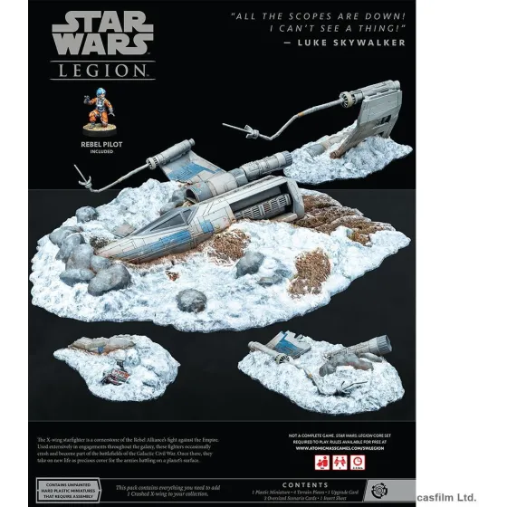 Star Wars Legion: Crashed X-Wing Battlefield dodatek