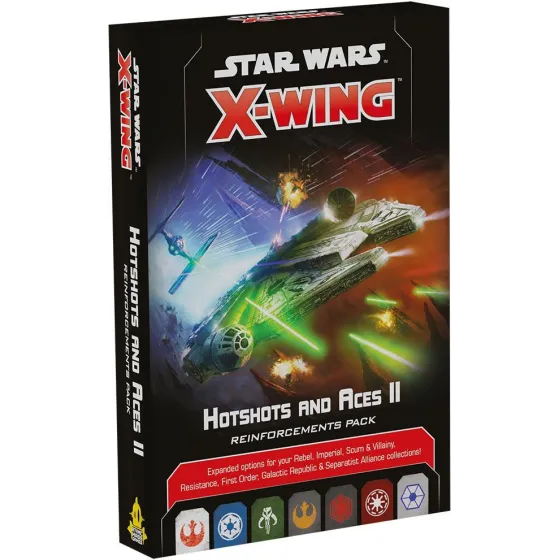 X-Wing 2nd ed.: Hotshots and Aces II Reinforcements Pack