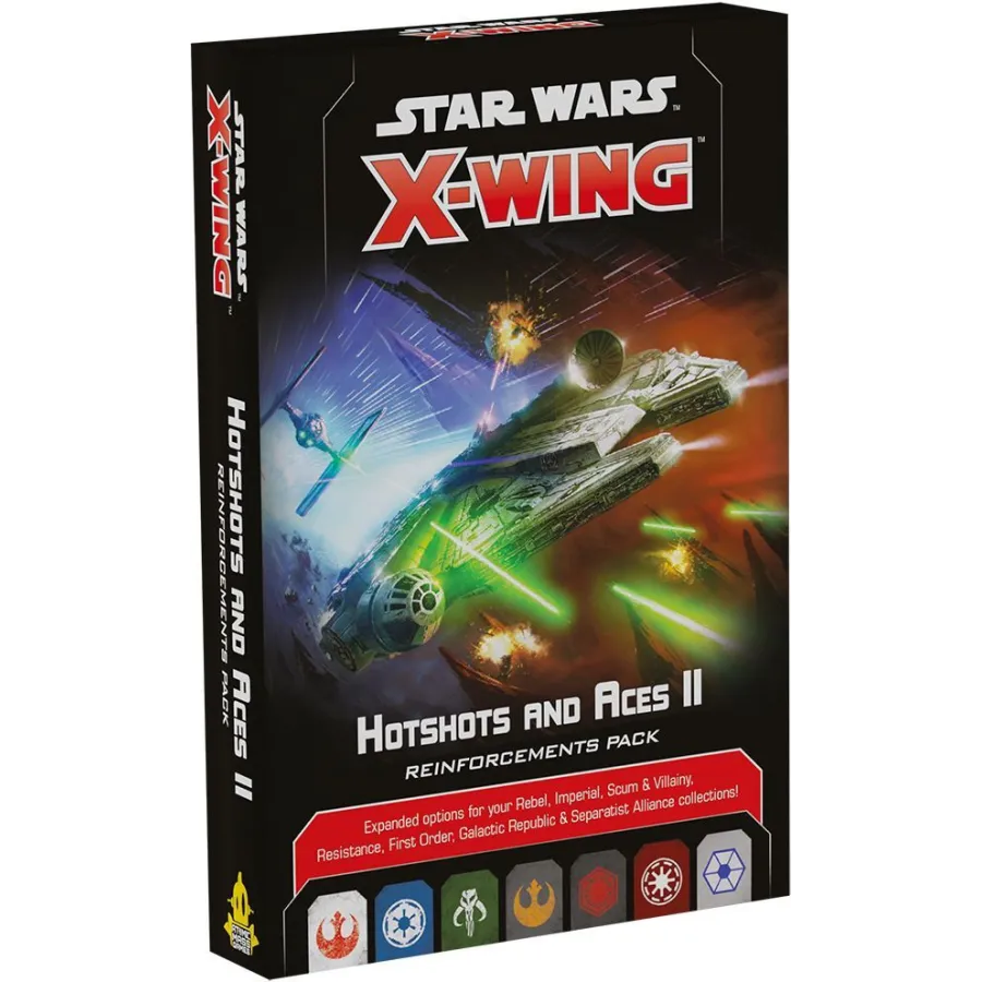 X-Wing 2nd ed.: Hotshots and Aces II Reinforcements Pack