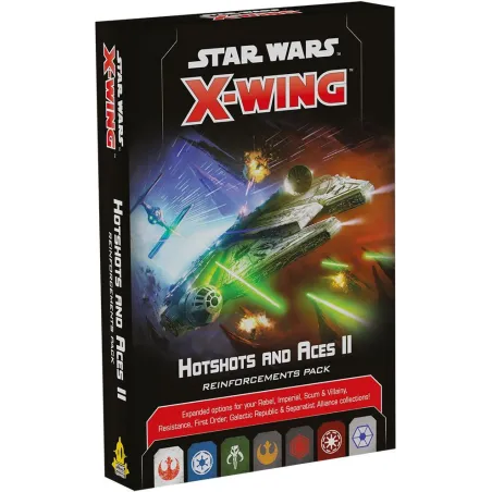 X-Wing 2nd ed.: Hotshots and Aces II Reinforcements Pack