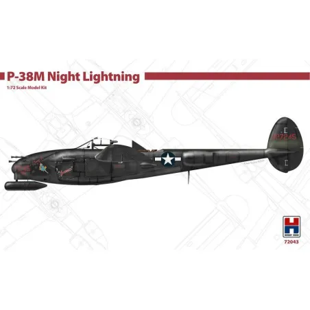 Hobby 2000 72043 P-38M Night Lightning skala 1:72