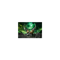 Podwójna replika w skali 1:1 Blizzard World of Warcraft- Warglaive of Azzinoth